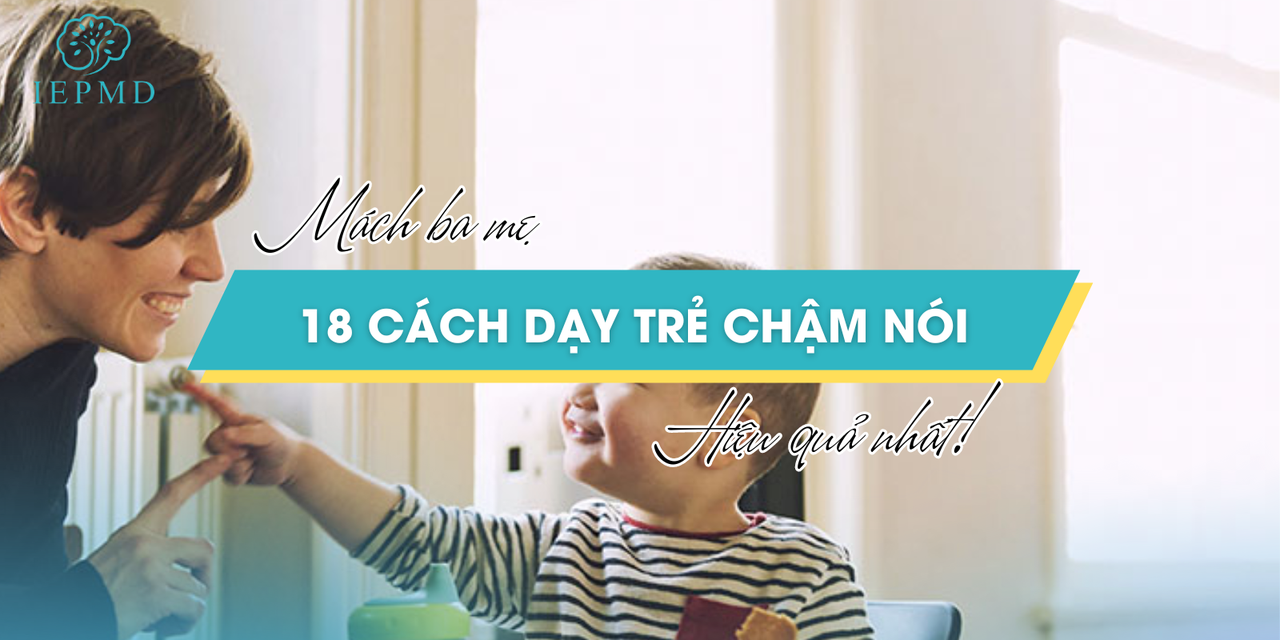 hình ảnh 10 cách dạy trẻ chậm nói