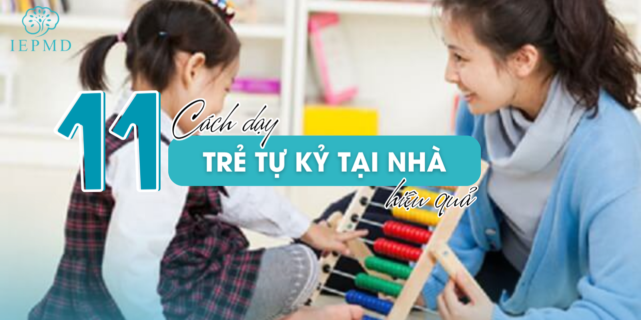 hình ảnh cách dạy trẻ tự kỷ