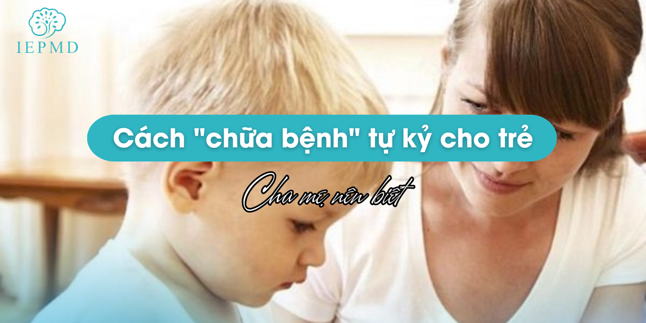 hình ảnh cách chữa bênh tự kỷ