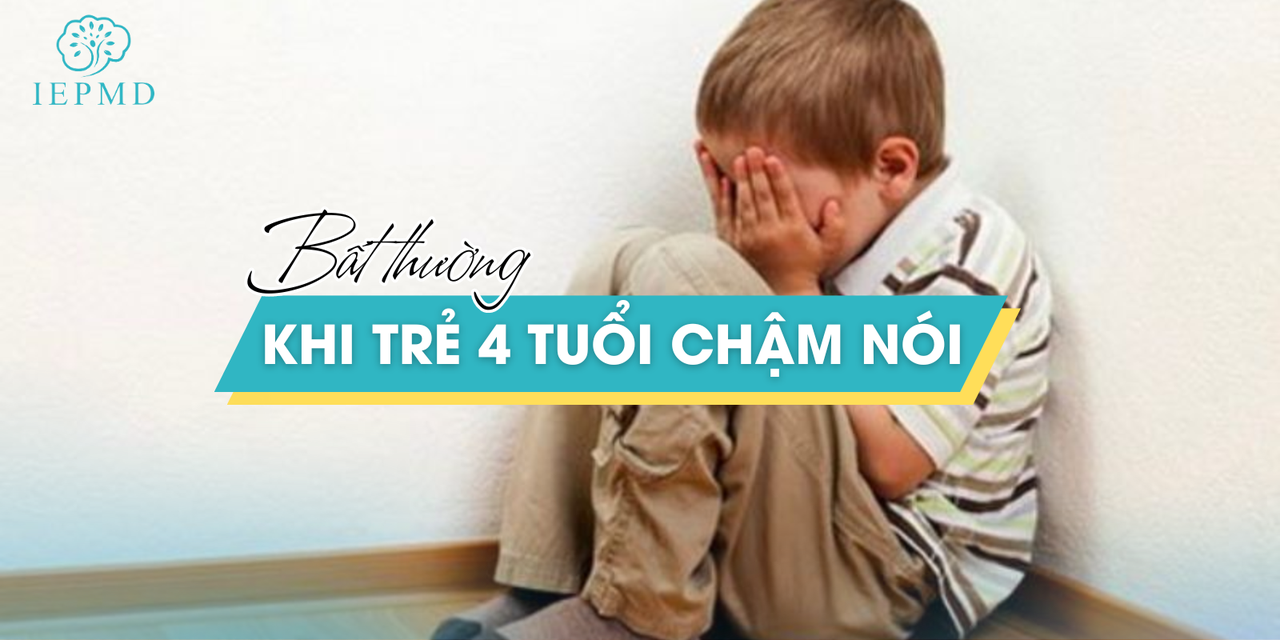 Hình ảnh trẻ 4 tuổi chậm nói