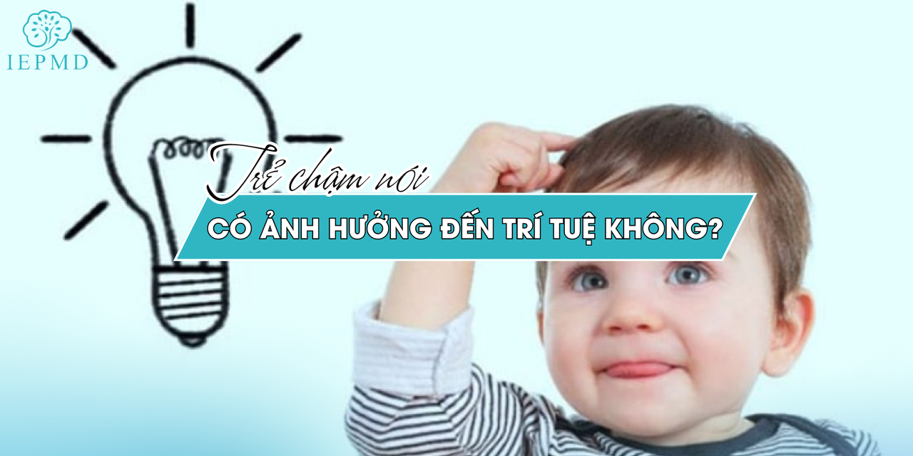 hình ảnh trẻ chậm nói